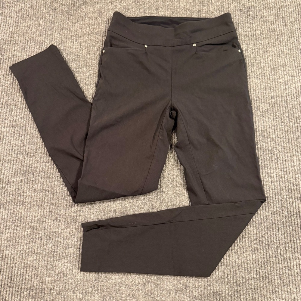 Callaway Black Pull On Golf Pants Womens Small Stretch Athletic Trousers